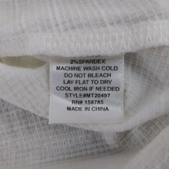 Above and Beyond Shirt Women L Pink White Color Block Roll Tab Sleeve Button Up - Picture 6 of 6